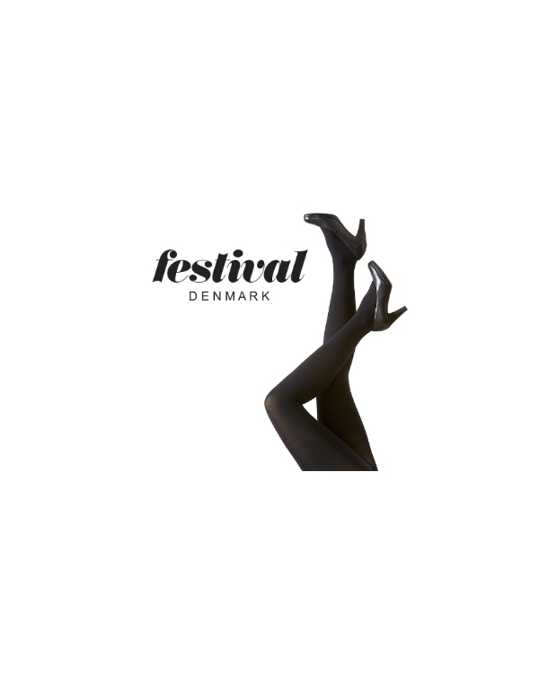 Festival Amelie 100 DEN microfiberstrømpebukser sort
