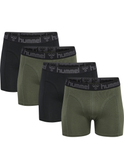 Hummel Marston 4pak underbukser/boxershorts i sort & army grøn til herre