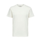 Selected Boris printet T-shirt i hvid med rund hals til herre