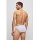 BOSS 3-pak hvide briefs til herre, S–XXL