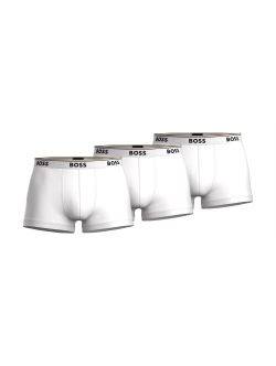 BOSS 3pak underbukser/boksershorts i hvid til herre