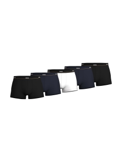 BOSS 5-pak boksershorts i sort, mørkeblå og hvid til herre, S–XXL