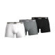 BOSS 3pak underbukser/boksershorts med signaturstribe i sort, mørkegrå og lysegrå til herre.