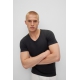 BOSS 2-pak sorte V-hals T-shirts herre, M og 2XL