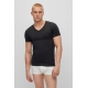 BOSS 2-pak sorte V-hals T-shirts herre, M og 2XL