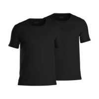 BOSS 2pak T-shirts med rund hals i sort til herre.