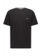 BOSS sort T-shirt med kontrastlogo herre, S–2XL
