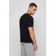 BOSS sort T-shirt med kontrastlogo herre, S–2XL