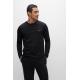BOSS sort langærmet T-shirt herre, S og 2XL, outlet