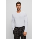 BOSS hvid langærmet T-shirt herre, S–2XL, outlet