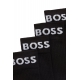 BOSS 2-pak sorte sportsstrømper herre, 39–46
