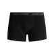 Jack & Jones 5pak boxershorts med forskellig farvet logo i sort til herre