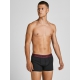 Jack & Jones 3-pak multifarvede microfiber-boxershorts herre, S, M, L, XL og XXL