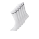 Jack & Jones 5-pak hvide tennisstrømper herre, onesize