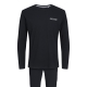 Jack & Jones sort pyjamas- og loungesæt i gaveæske til herre, str. S