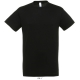 Sols Regent – Sort T-shirt. Klassiske snit med rund hals