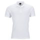 Mens Poloshirts Piqué, Elastic – Klassisk hvid