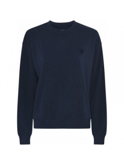 JBS of Denmark bambus-sweatshirt med badge i navy til kvinder – XS, S, M, L, XL og 2XL