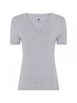 JBS of Denmark bambus V-hals T-shirt i grå til kvinder – XS, S, M, L, XL og 2XL