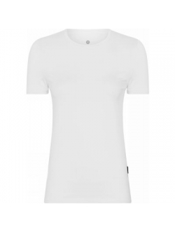 JBS of Denmark bambus T-shirt med rund hals i hvid til kvinder – XS, S, M, L, XL og 2XL