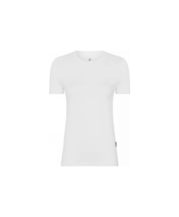 Billede af JBS of Denmark FSC-bambus T-shirt rund-hals i hvid til kvinder hos Sokkeposten.dk