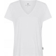 JBS of Denmark bambus T-shirt med V-hals i hvid til kvinder – XS, S og XL