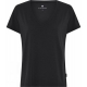 JBS of Denmark bambus T-shirt med V-hals i sort til kvinder – XS, S, M og XL