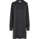 JBS of Denmark bambus hoodie dress / sweatkjole med hætte i mørkegrå til kvinder – XS, S, M, L, XL og 2XL