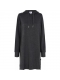 JBS of Denmark bambus hoodie dress / sweatkjole med hætte i mørkegrå til kvinder – XS, S, M, L, XL og 2XL