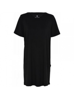 Bambus T-shirt kjole | sort kjole T-shirt fra JBS of Denmark, XS