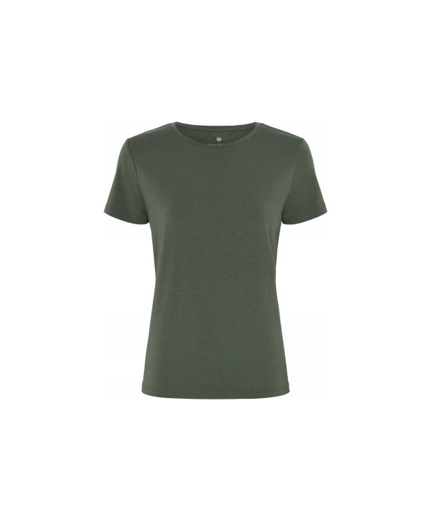 JBS of Denmark FSC-bambus t-shirt med rund hals i grøn til kvinder