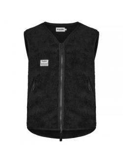 Resteröds Sherpa-fleecevest i Sort til herre – aktive størrelser: S, M, L, XL, 2XL