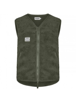 Resteröds Sherpa-fleecevest i Grøn til herre – aktive størrelser: S, M, L, XL, 2XL