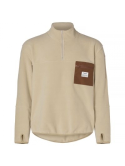 Resteröds Fleece-pullover i Beige til herre – aktive størrelser: S, M, L, XL