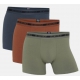 JBS 3-pak bambus boxershorts i Sort og blå nuancer til herre – aktive størrelser: L, XL, 2XL