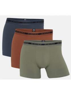 JBS 3-pak bambus boxershorts i Sort og blå nuancer til herre – aktive størrelser: L, XL, 2XL