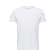 Selected t-shirt med økologisk bomuld i bright white til herre