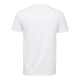 Selected t-shirt med v-hals i bright white til herre