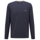 BOSS Langærmet T-shirt i Navy til herre – aktive størrelser: S, XL, 2XL