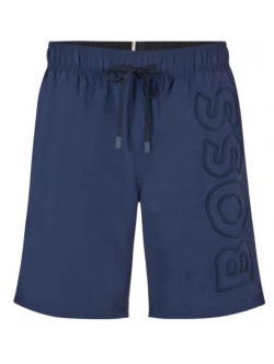 BOSS Badeshorts i Navy til herre – aktive størrelser: S, M, L, XL, 2XL