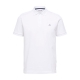 Selected Klassisk kortærmet polo i Bright White til herre – aktive størrelser: M, XXL, XXXL