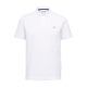 Selected klassisk polo i bright white til herre