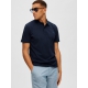 Selected klassisk polo i navy blazer til herre