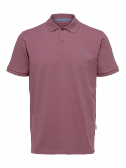 Selected klassisk polo i rose brown til herre