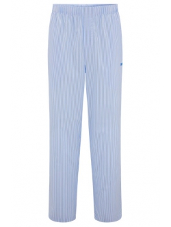 BOSS pyjamasbukser i lyseblå m. striber til herre