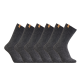 iZ Sock Copenhagen 6-pak luxury bambusstrømper i Mørkegrå til unisex – aktive størrelser: 35-37, 41-43, 44-46, 47-49