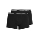 Jack & Jones 2-pak boxershorts i Sort til herre – aktive størrelser: S, M, L, XL, 2XL