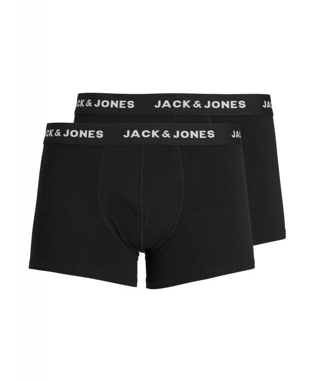Jack & Jones 2pak underbukser/boksershorts i sort til herre