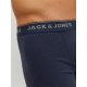 Jack & Jones 2-pak boxershorts i Navy Blazer til herre – aktive størrelser: S, M, L, XL, XXL