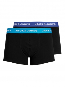 Jack & Jones 2pak underbukser/boksershorts i blå til herre